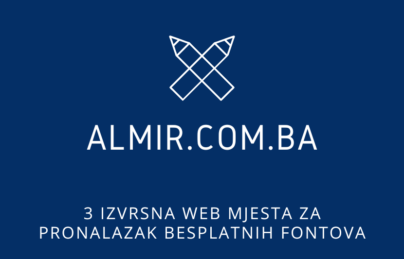 3 Izvrsna Web Mjesta Za Pronalak Besplatnih Fontova