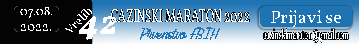 Cazinski maraton 2022-Prijavi se