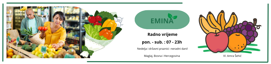 Reklamni baner za TR "Emina"