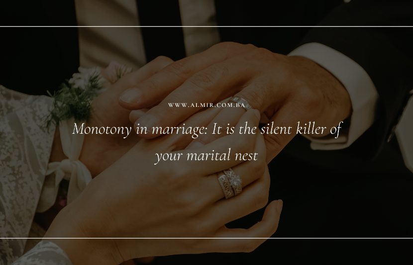 Monotonija u braku Tihi ubica vašeg je bračnog gnijezda