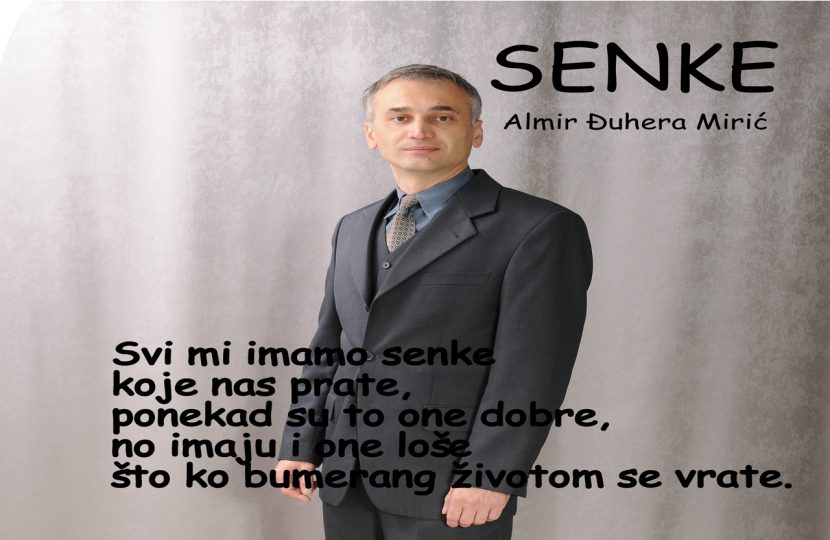 Senke, ljubavna poezija, Almir Đuhera Mirić