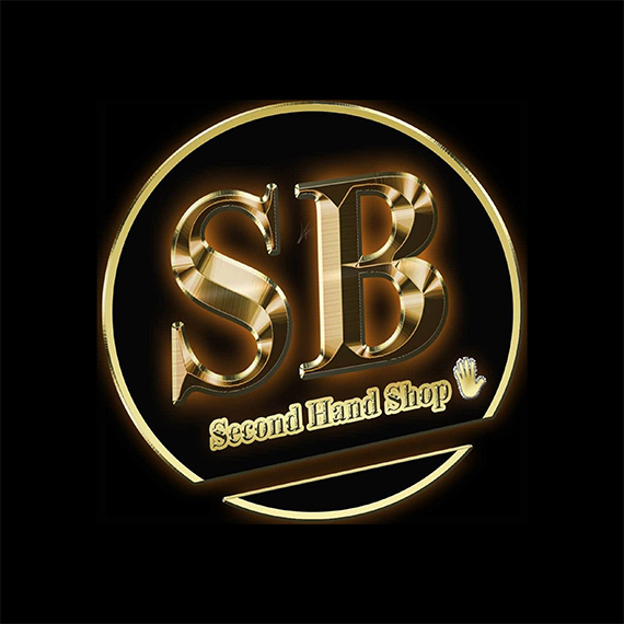Logotip za neobični Second Hand Shop SB