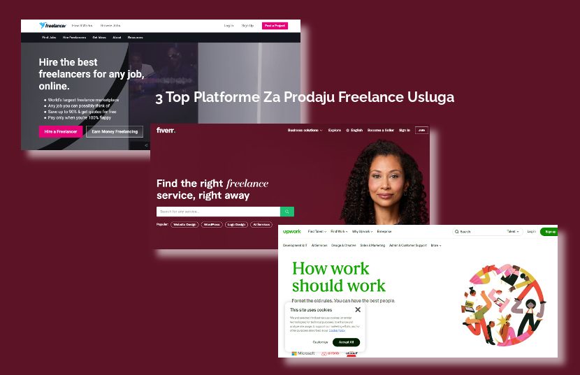 3 Top Platforme Za Prodaju Freelance Usluga