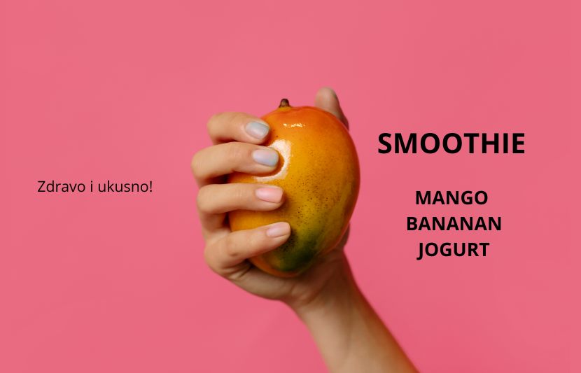 Smoothie od manga, banane i jogurta je recept koji govori kako pripremiti smuti