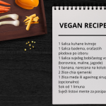 Veganski recept na hartiji papira, Vegan recipes