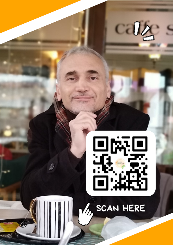 Primjer QR koda na posteru QR kod na posteru